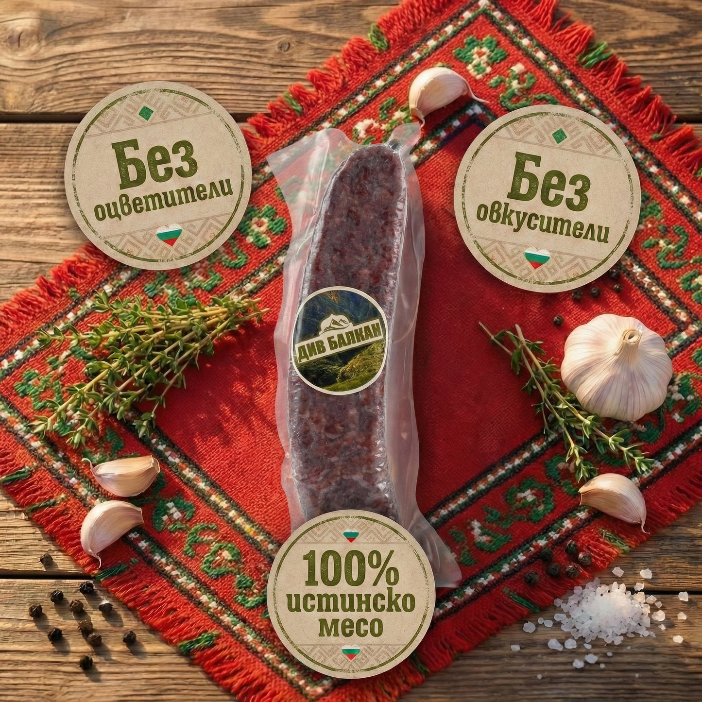 ДОМАШНА ЛУКАНКА ЕЛЕНА - ДИВ БАЛКАН 0.250кг