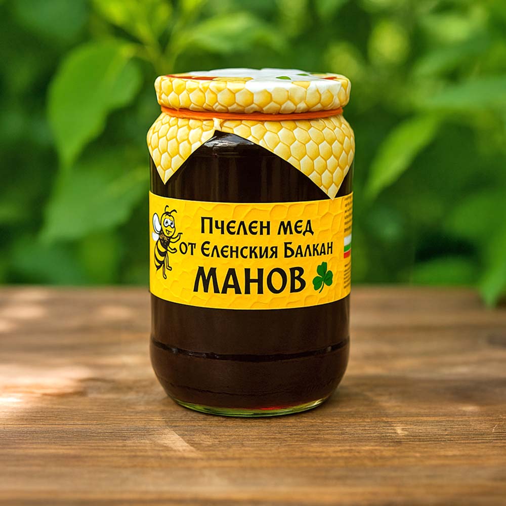 ПЧЕЛЕН МЕД ОТ ЕЛЕНСКИЯ БАЛКАН - МАНОВ