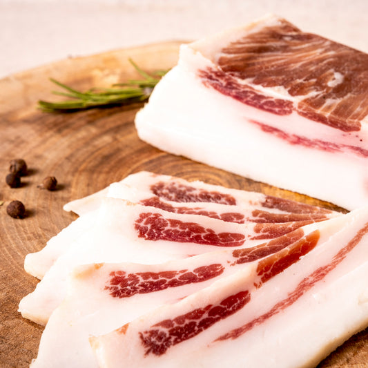 ДОМАШНА СЛАНИНА БЕЗ КОЖА 0.250кг