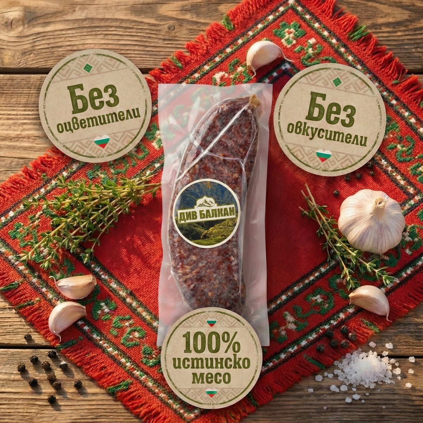 ЛУКАНКА ОСТРЕЦ - ДИВ БАЛКАН 0.210кг