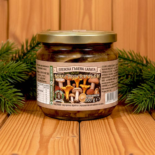 ЕЛЕНСКА ГЪБЕНА САЛАТА МИКС ОТ ГОРСКИ ГЪБИ